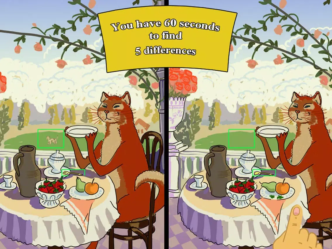 Capturas de pantalla de Spot the Difference Blitz - play with friends iPad 