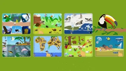 кто где живет - в мире животных - образовательная игра для детей от 2 лет, обучение дошкольников Screenshots