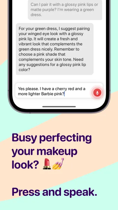 ภาพหน้าจอของ Peach: AI Fashion Assistant