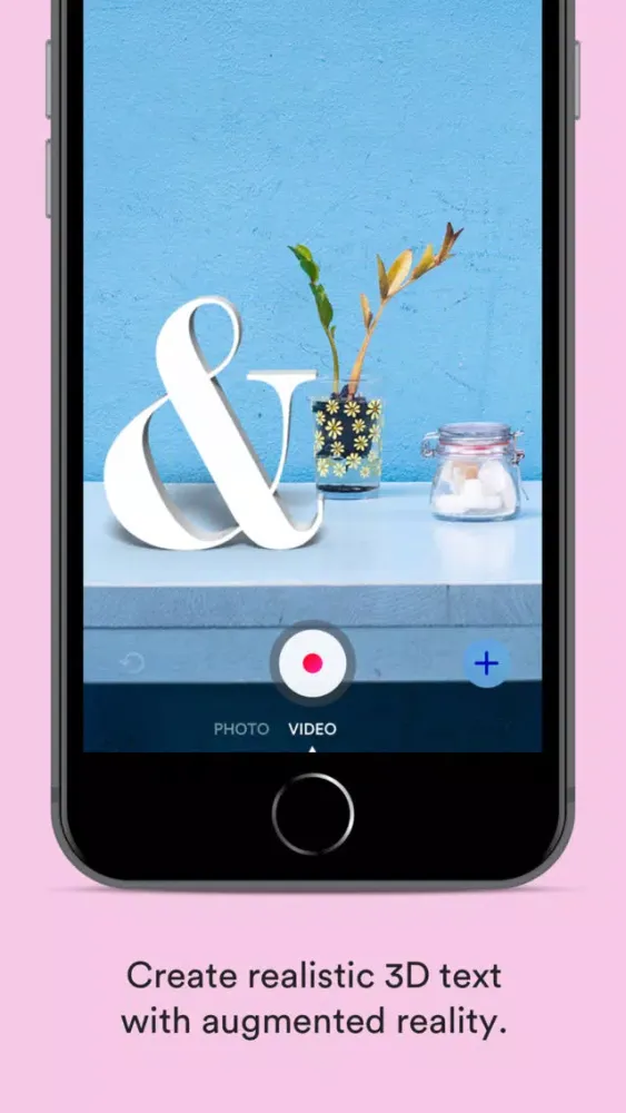 تصاویر 3D Text Camera: Words in AR