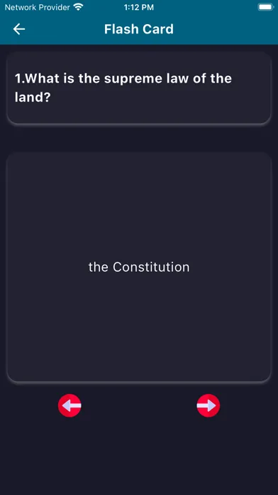 US Citizenship Test 2024. Screenshots