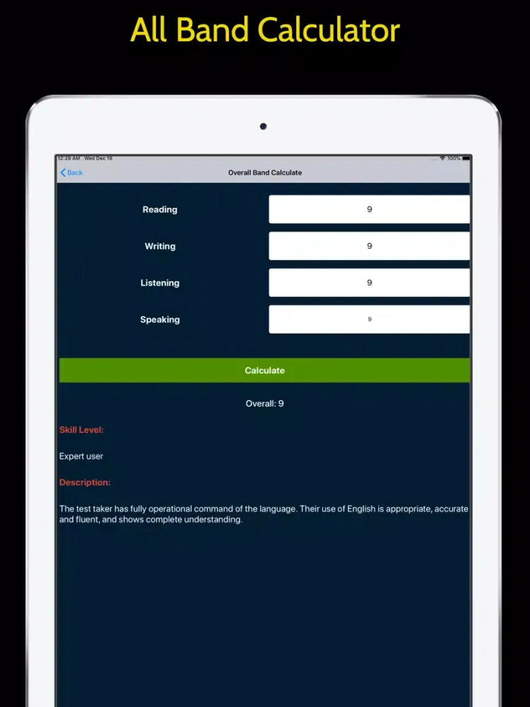 IELTS Speaking 2021 iPad 應用截圖