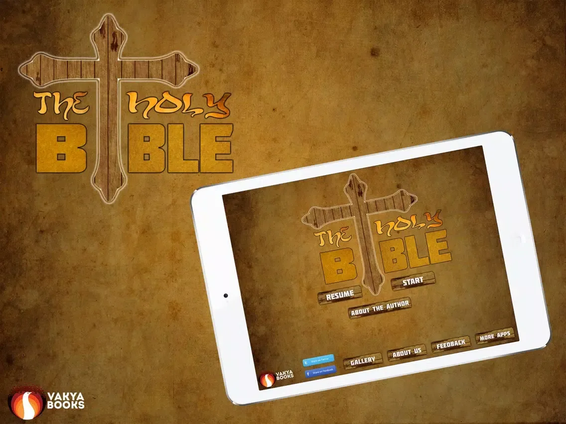 Capturas de pantalla de The Holy Bible by King James iPad 