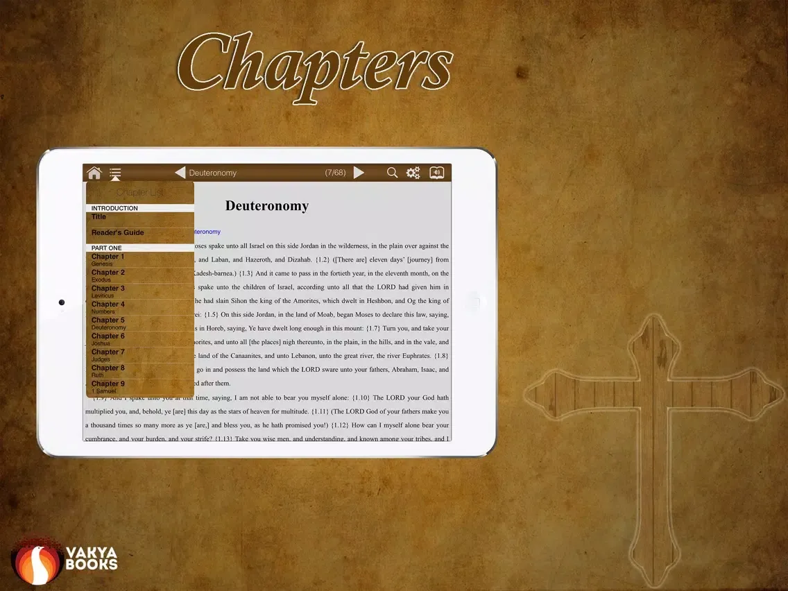 Capturas de pantalla de The Holy Bible by King James iPad 