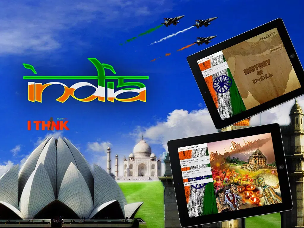 ภาพหน้าจอของ India Info - All about India iPad 