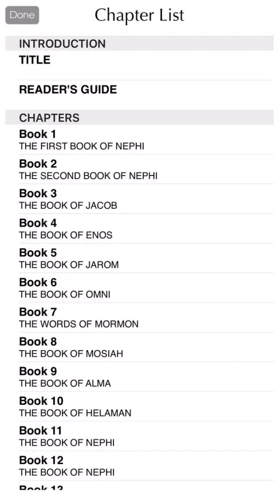 Mormon's Book應用截圖