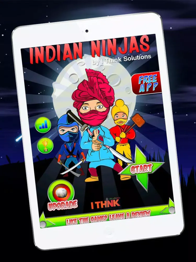 Indian Ninja - pure desi fun iPad  Screenshots
