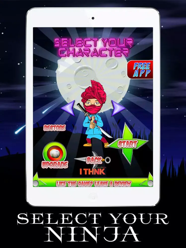 Indian Ninja - pure desi fun iPad  Screenshots