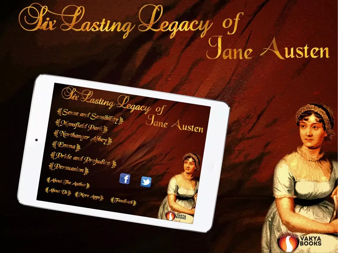 Captures d'écran de Six Lasting Legacy-Jane Austen iPad 