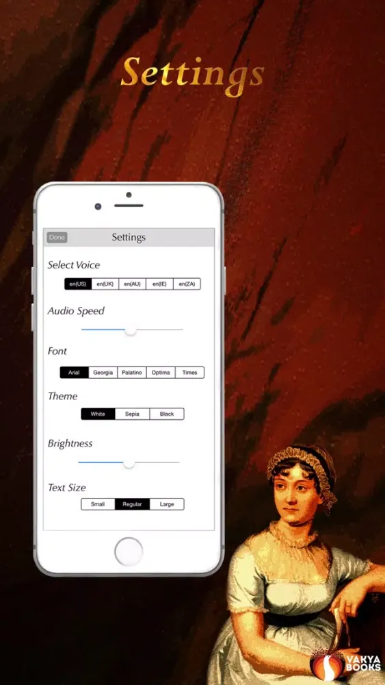 Captures d'écran de Six Lasting Legacy-Jane Austen