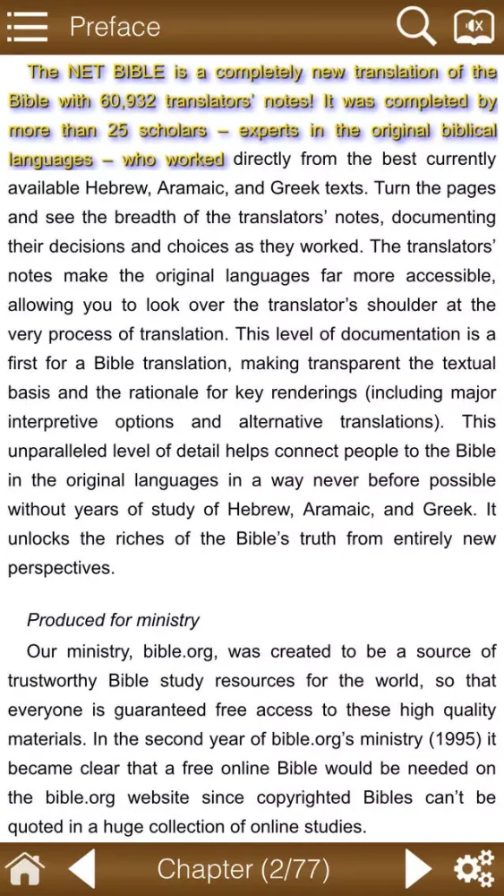 NET Bible - The New English Translation 스크린샷