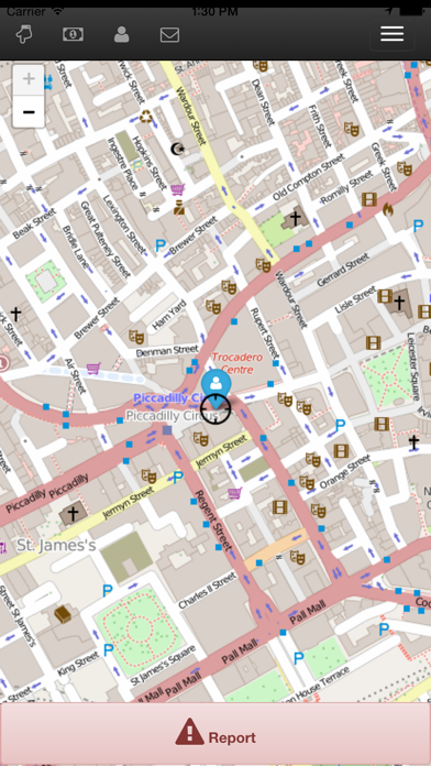 Tangkapan layar Live Traffic Reporter