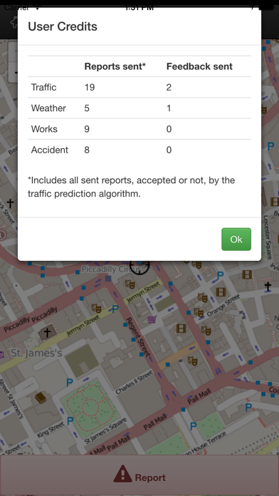 Tangkapan layar Live Traffic Reporter