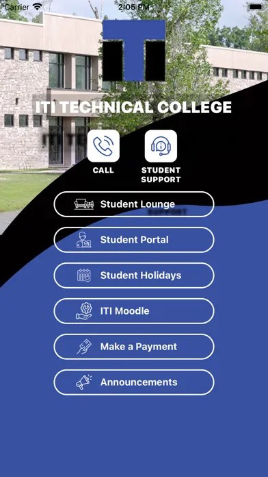 Tangkapan layar ITI Technical College