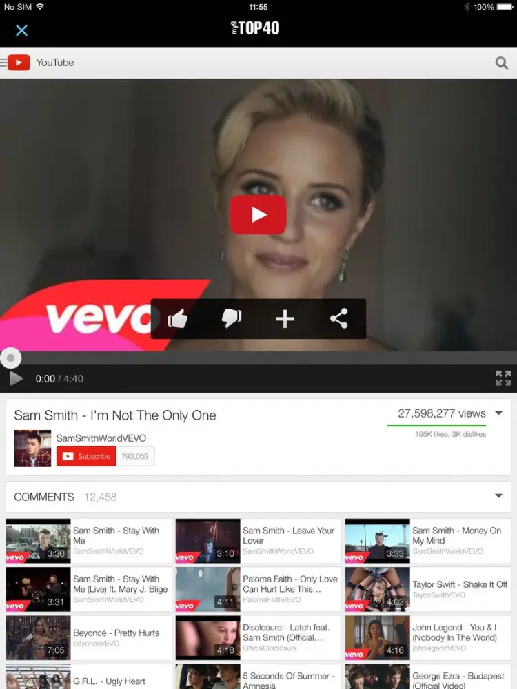 Screenshot di my9 Top 40 : NZ music charts iPad 