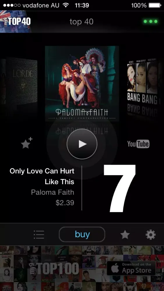 Screenshot di my9 Top 40 : NZ music charts