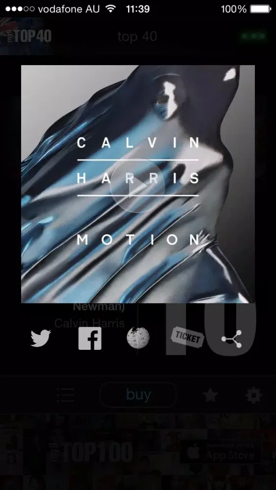 Screenshot di my9 Top 40 : NZ music charts