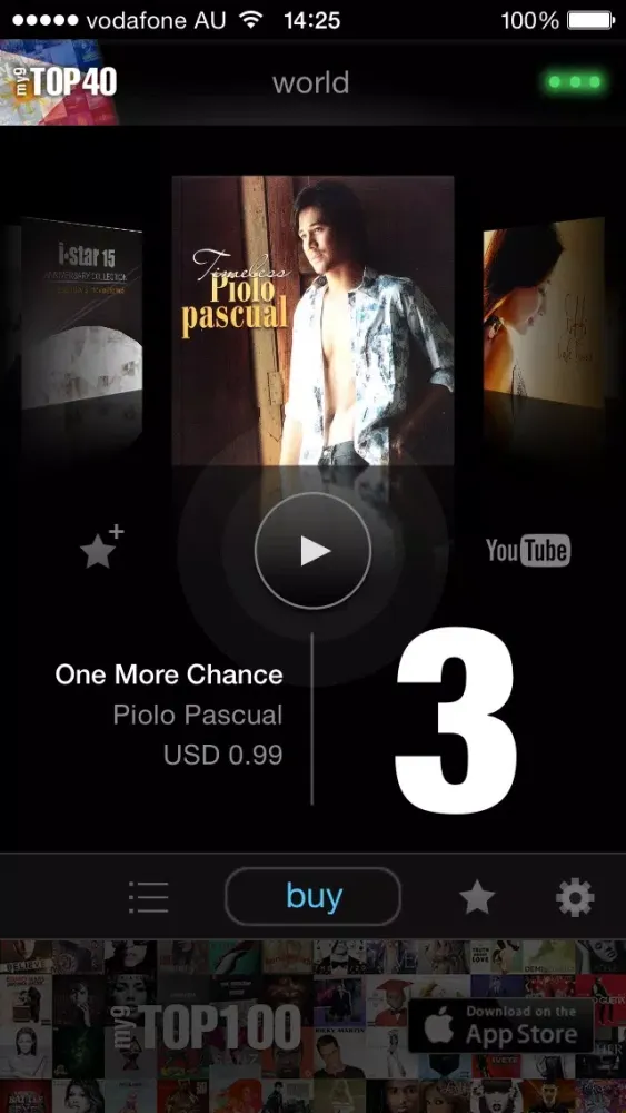 my9 Top 40 : PH music charts應用截圖