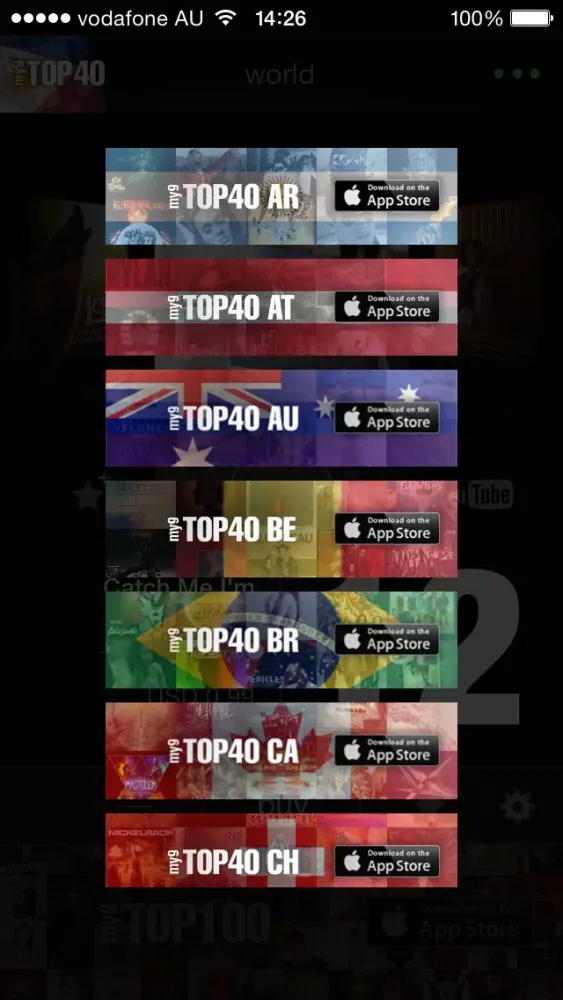 my9 Top 40 : PH music charts應用截圖