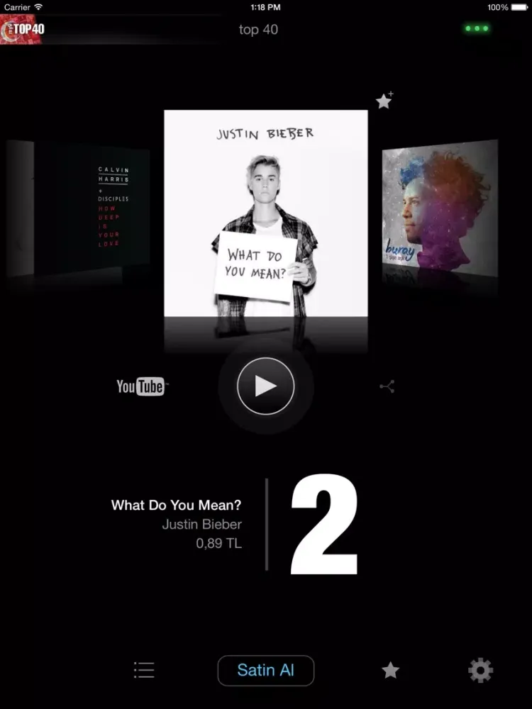 my9 Top 40 : TR muzik listesi iPad  স্ক্রিনশট