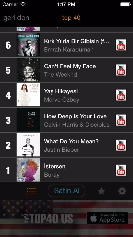 my9 Top 40 : TR muzik listesi স্ক্রিনশট