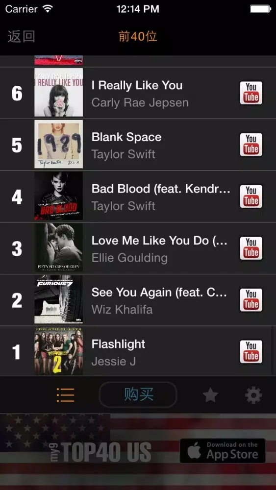 my9 Top 40 : TW 音乐排行榜 Screenshots