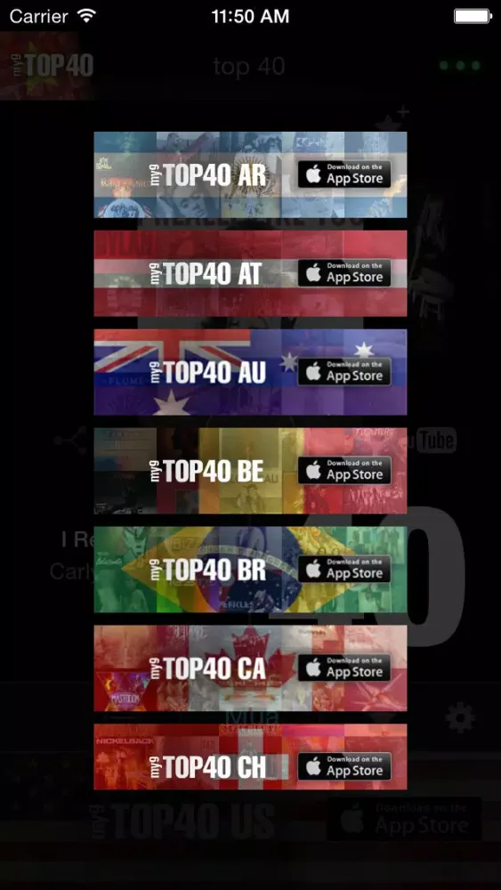 my9 Top 40 : VN bảng xếp hạng âm nhạc স্ক্রিনশট