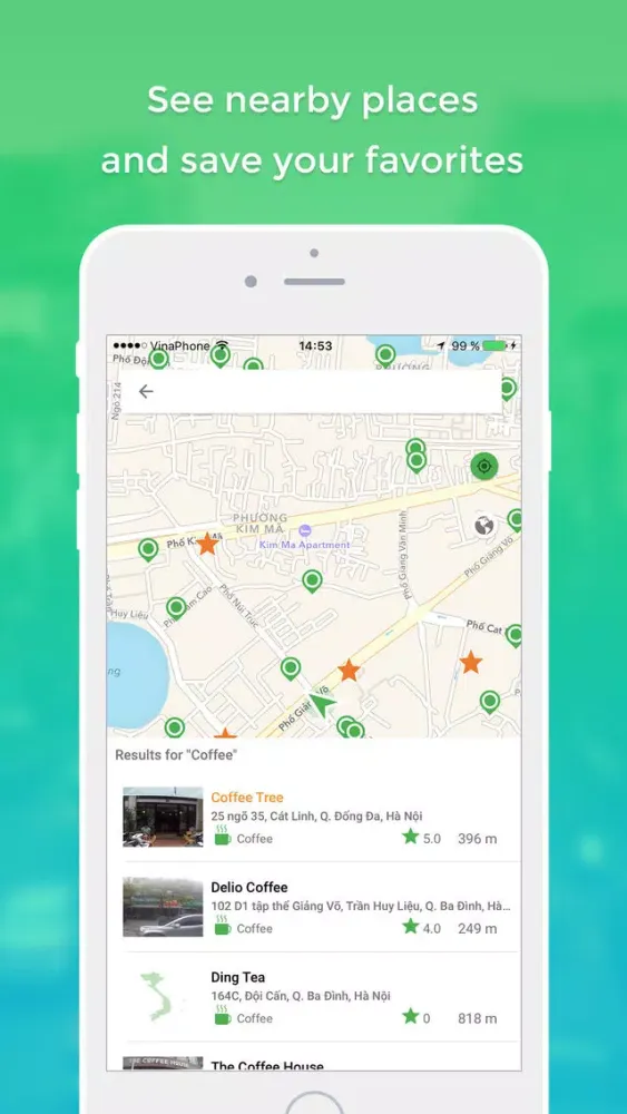 Screenshot di CốcCốc.Map - Places of Vietnam