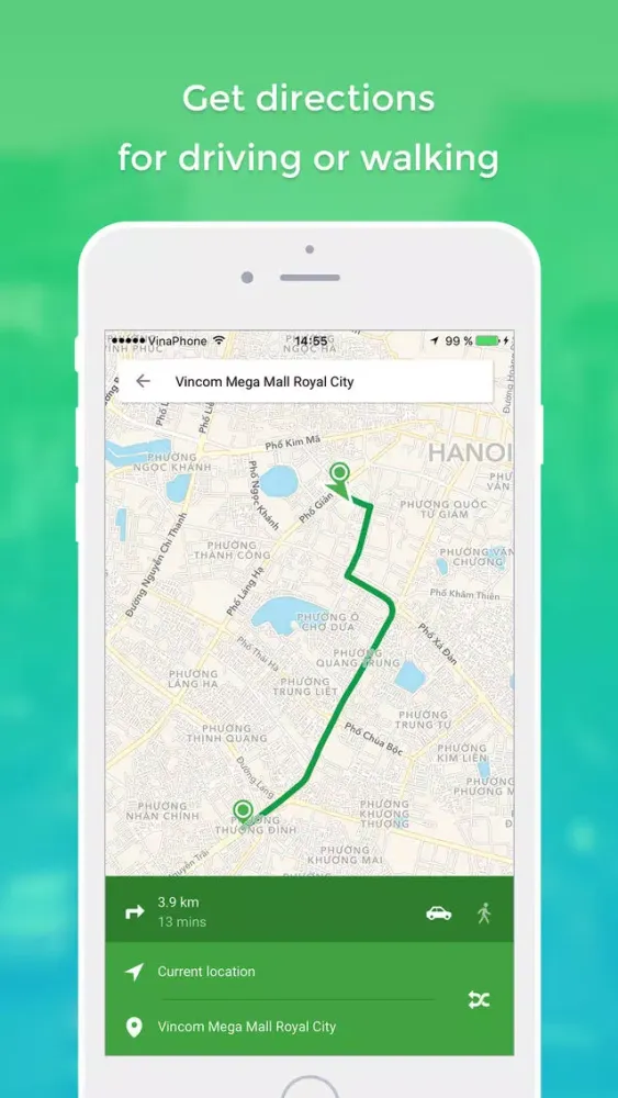 Screenshot di CốcCốc.Map - Places of Vietnam