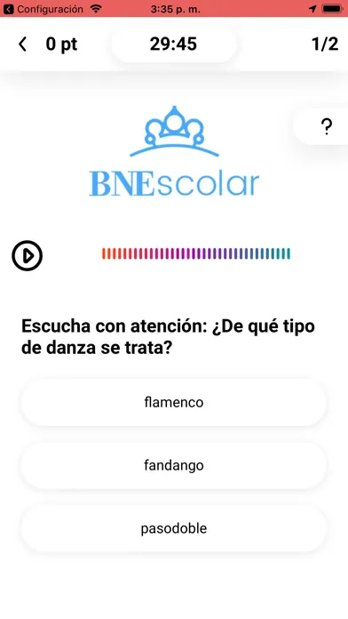 Ảnh chụp màn hình của BNEscolar