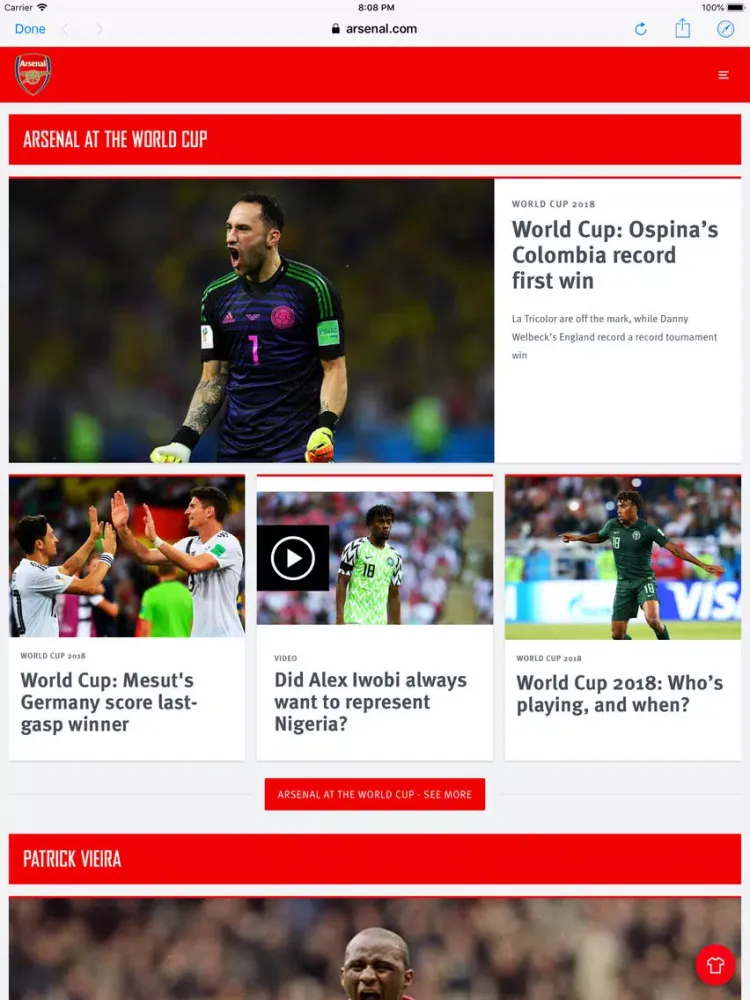 British Football Teams iPad  স্ক্রিনশট