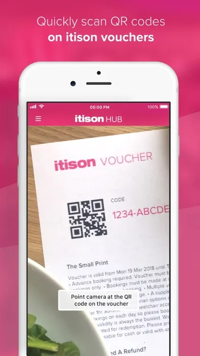 Ảnh chụp màn hình của Business Hub for itison