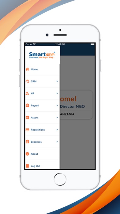 Screenshot di SmartERP Platform