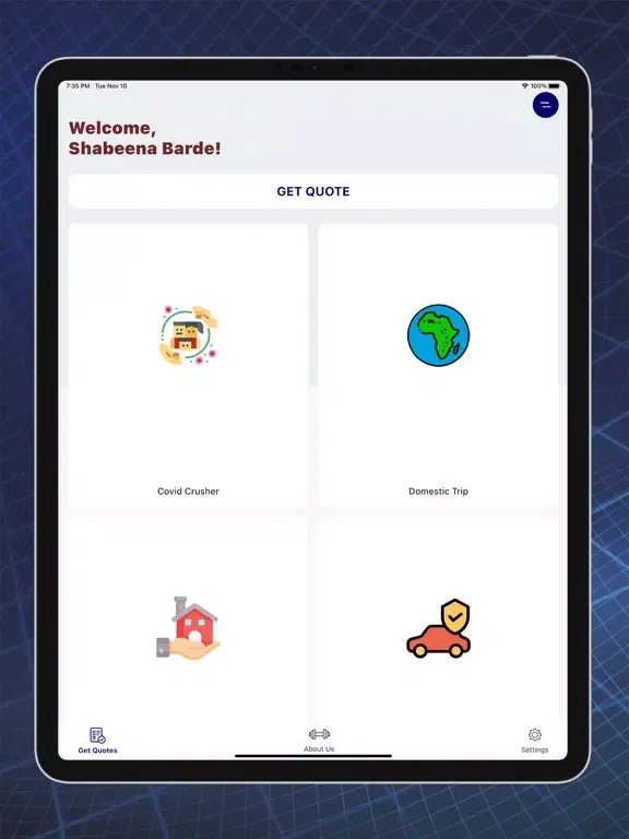 Capturas de pantalla de Alliance Africa iPad 