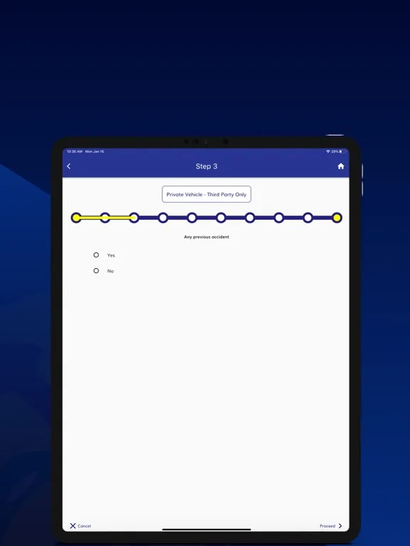 ZIC Bima App iPad  Screenshots