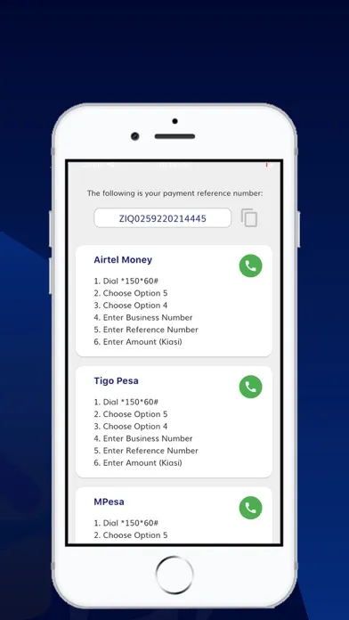 ZIC Bima App Screenshots