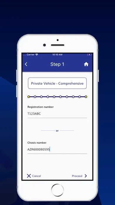 ZIC Bima App Screenshots