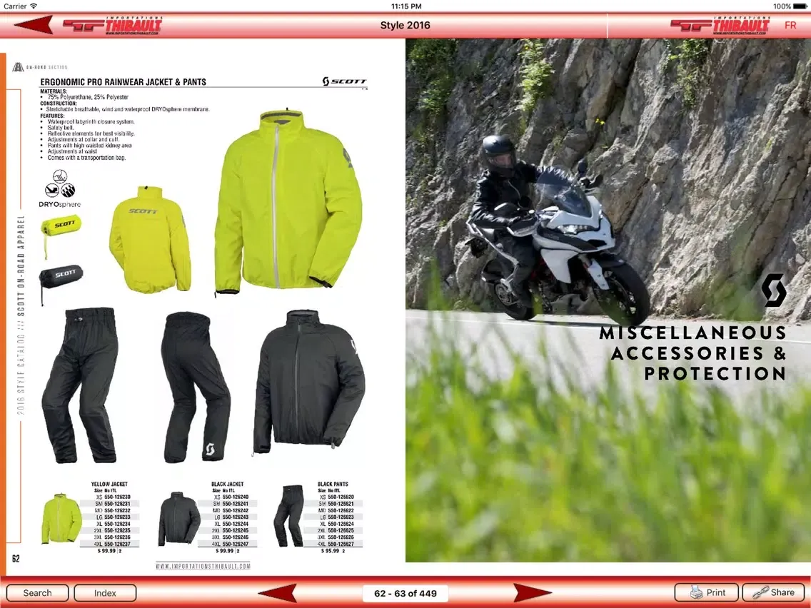 ITL Catalogs iPad  Screenshots