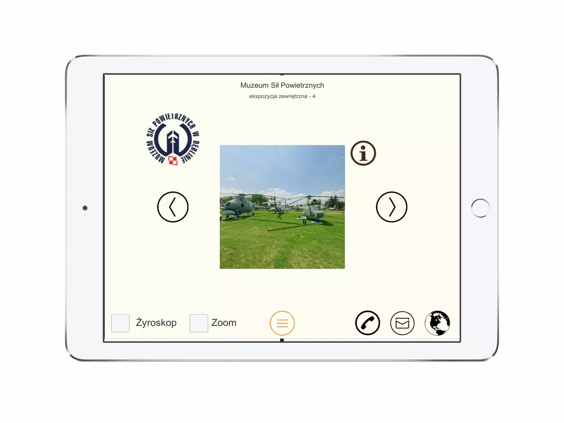 Muzeum Sił Powietrznych w Dęblinie iPad 应用截图