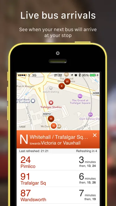 تصاویر Bus Watch London - Live bus arrivals