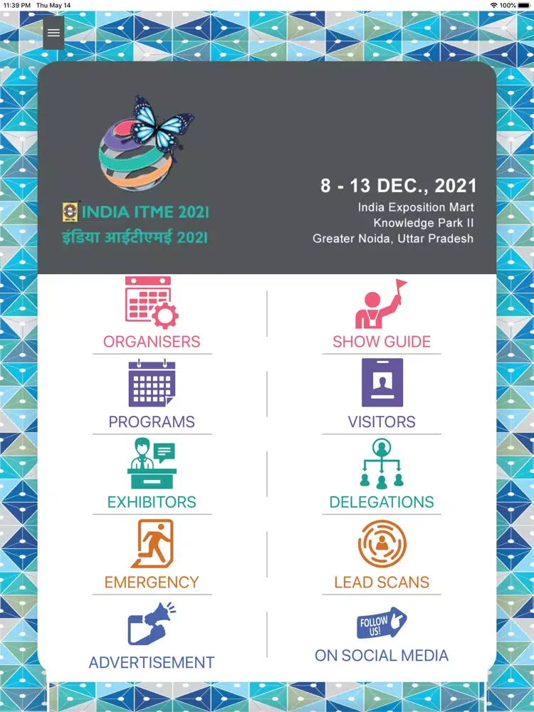 India ITME 2021 iPad  Screenshots