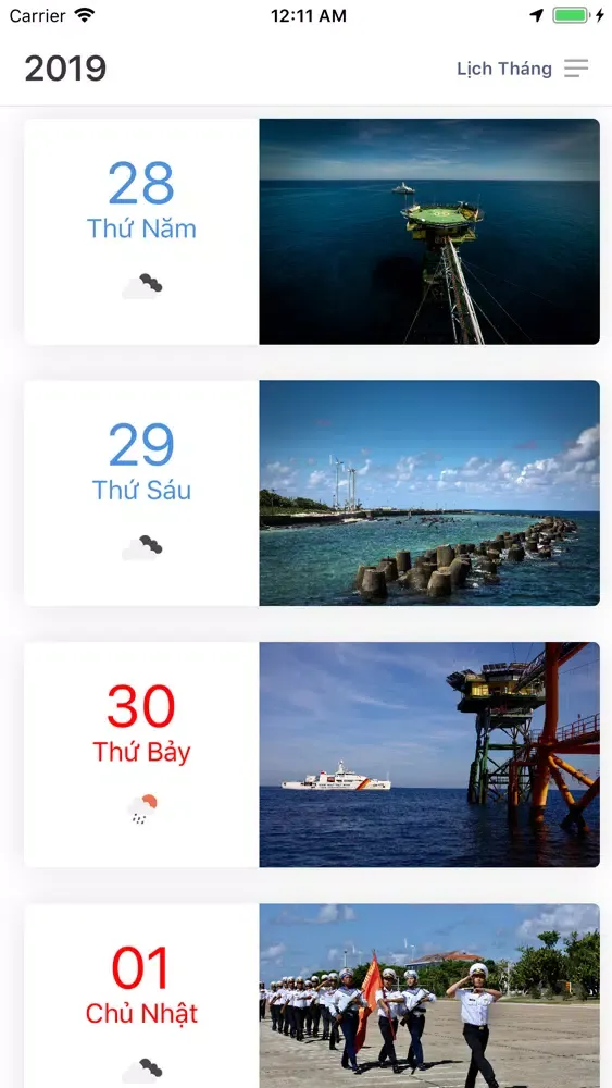 Lịch Trường Sa Screenshots