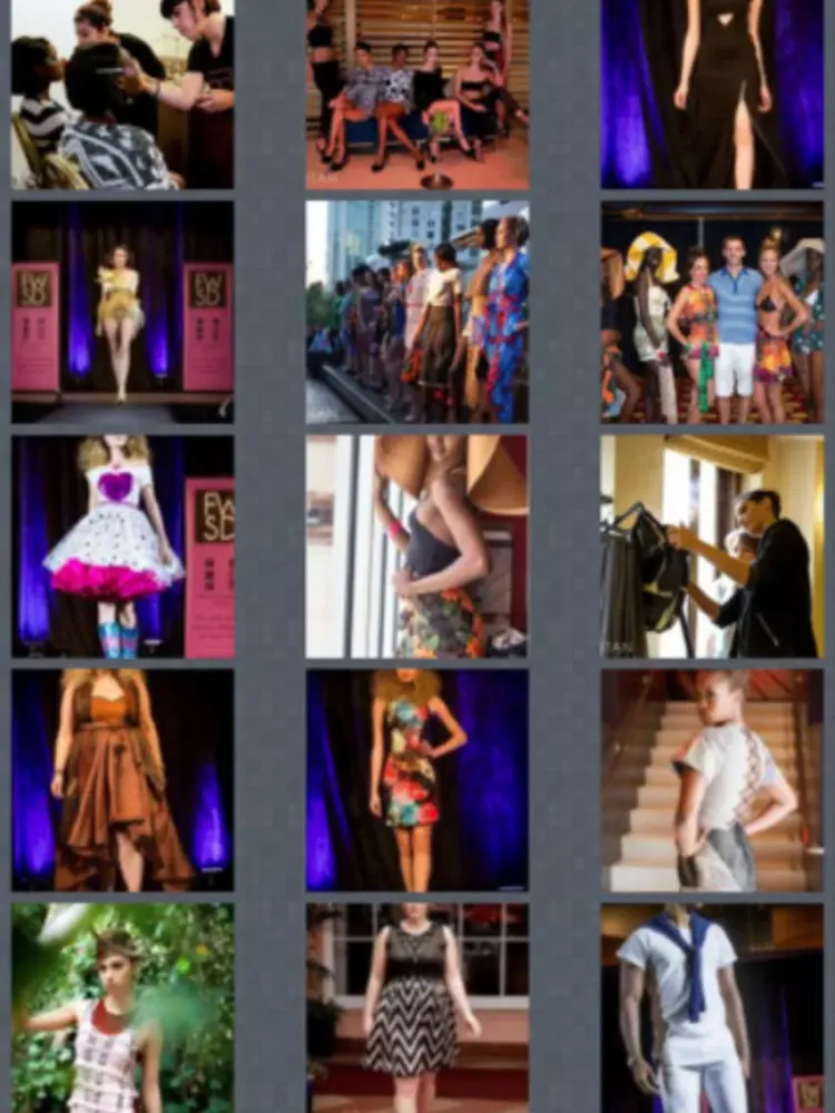 Fashion Week San Diego iPad  Screenshots