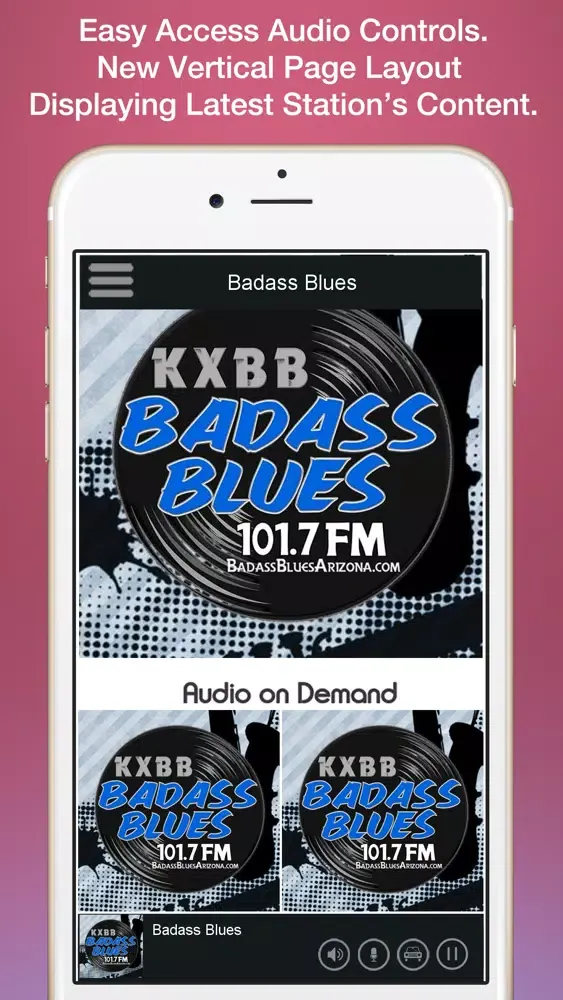 Ảnh chụp màn hình của Badass Blues