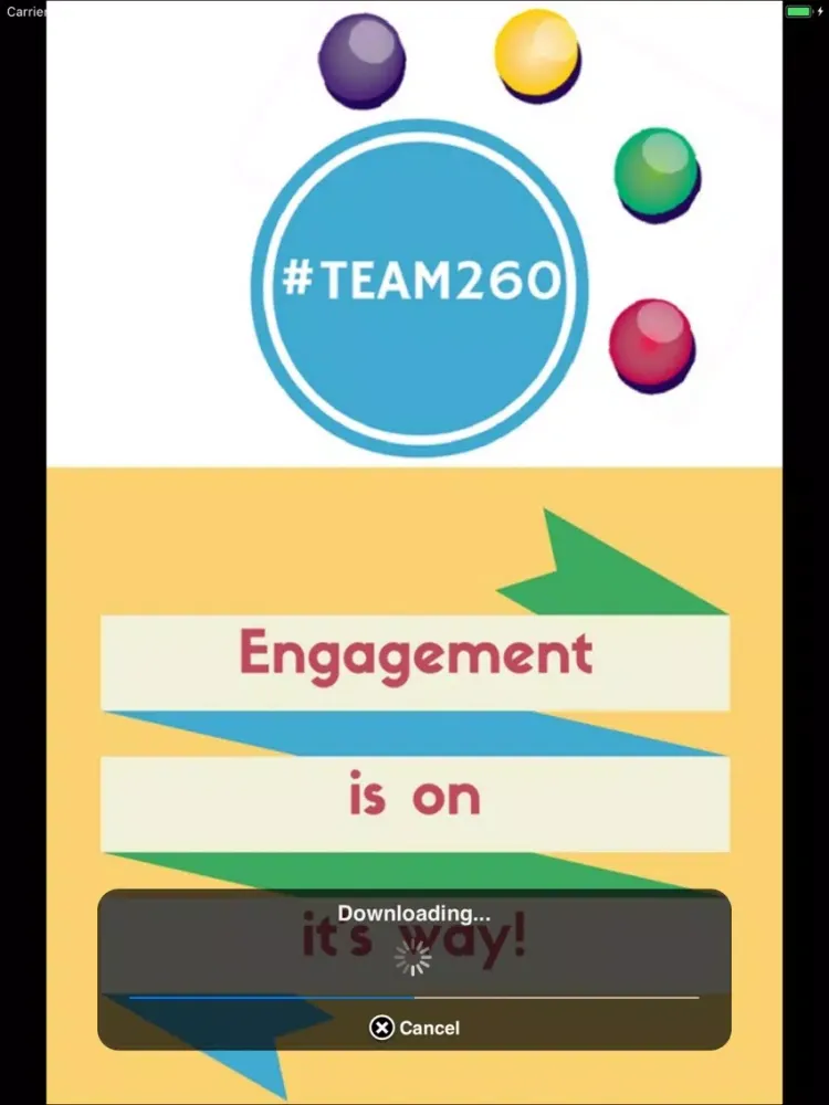TEAM 260 iPad  스크린샷