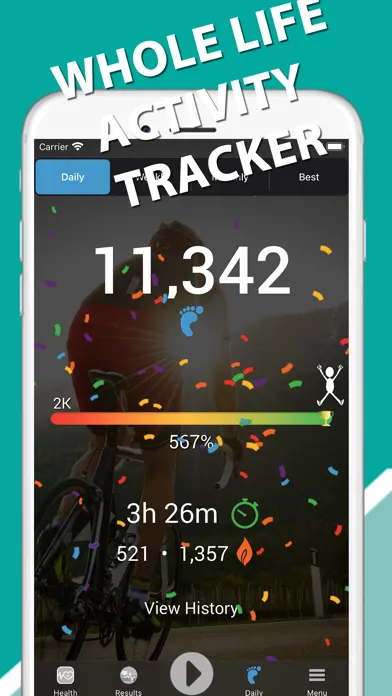iBiker Cycling & Heart Trainer سکرین شاٹس