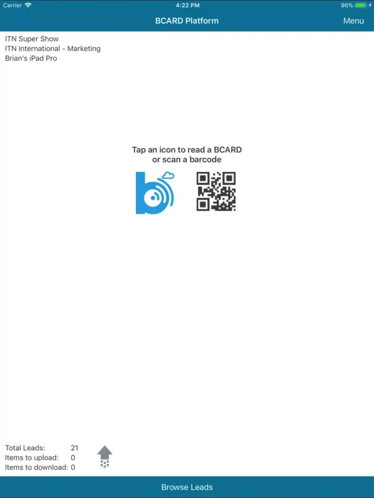 صور BCARD Platform iPad 
