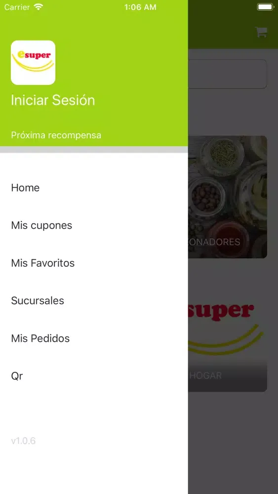 Capturas de tela do esuper