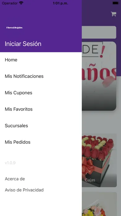 Flores&Regalos Ekran Görüntüleri