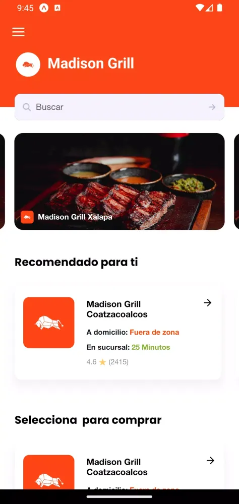 Screenshot di Madison Grill